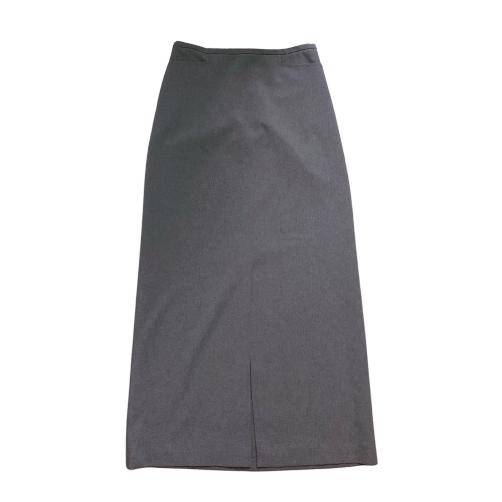 French Connection Charcoal Gray Maxi Skirt